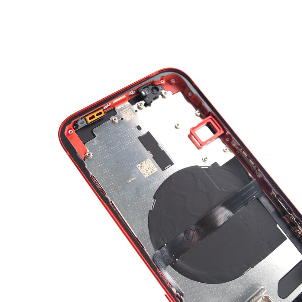 Rear Housing for iPhone 13 (Purple)-Red Rear Housing for iPhone 13 (Purple)-Red